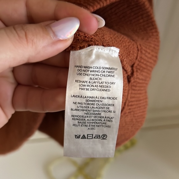 Free People Ottoman tunic sweater size small in the color Sienna - Picture 6 of 8